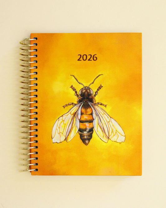 A5 Bee Yearly Planner 2026