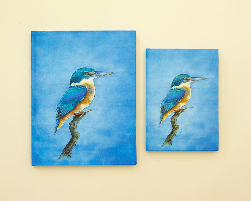A5 Kingfisher Luxury Lined Notebook